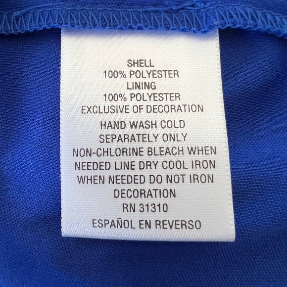 Thalia Sodi Size M Geometric Sleeveless Embellished High-Low Tie Waist Dress - Picture 10 of 10